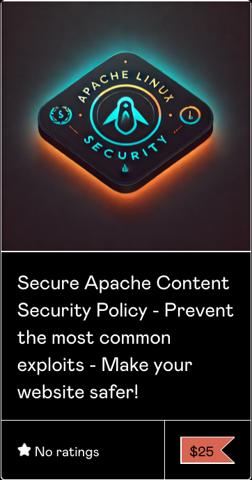 Secure Apache Content Security Policy